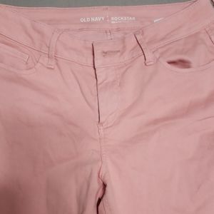 Pink old navy jeans